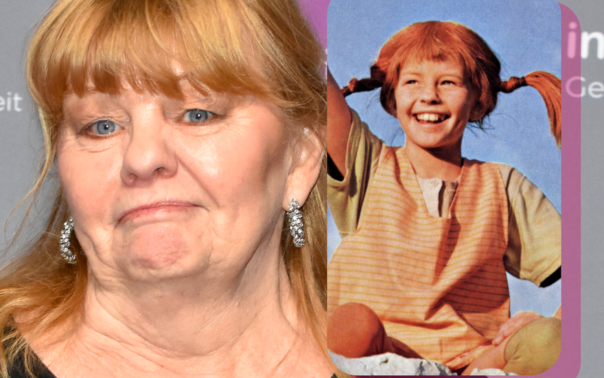 Inger Nilsson heute & früher als Pippi Langstrumpf