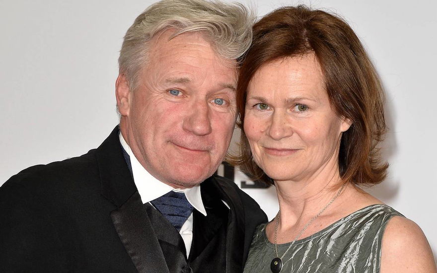 Jörg Schüttauf mit Ehefrau Martina Beeck