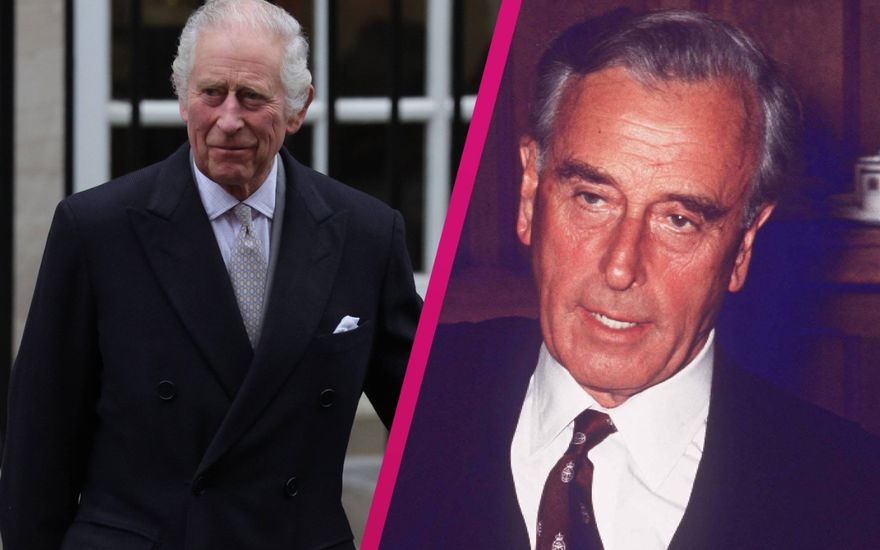König Charles und sein Großonkel Louis Mountbatten