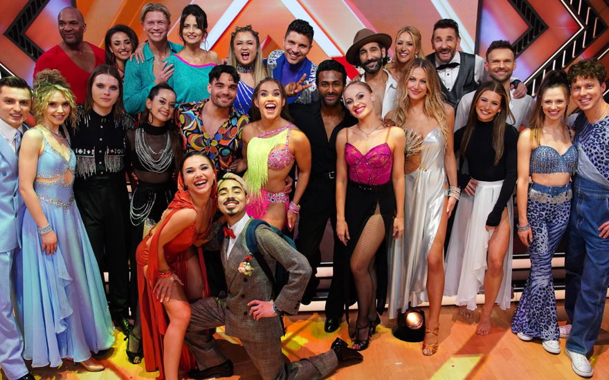 Alle zwölf "Let's Dance"-Paar für die dritte Live-Show