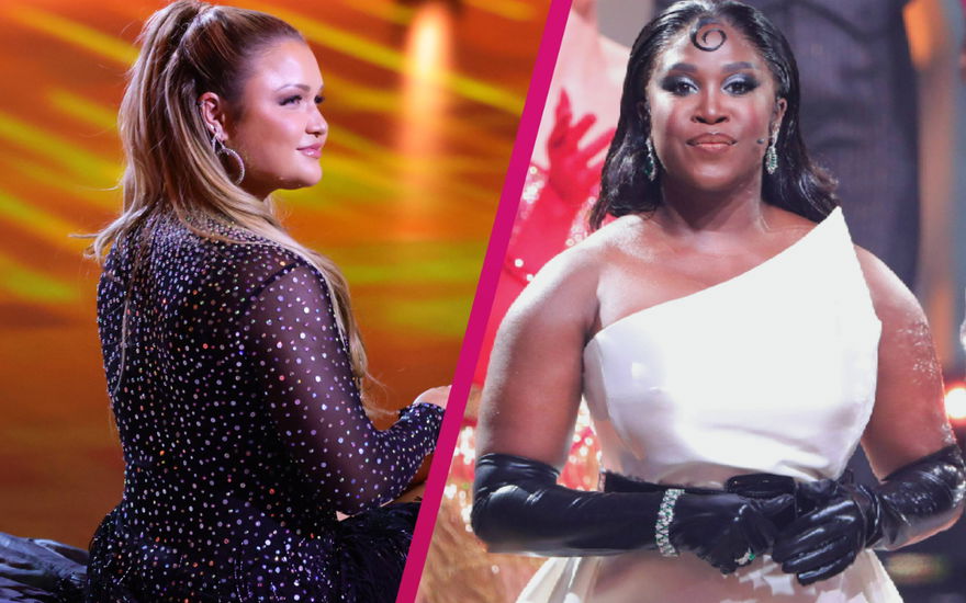 Sophia Thiel und Motsi Mabuse bei "Let's Dance"