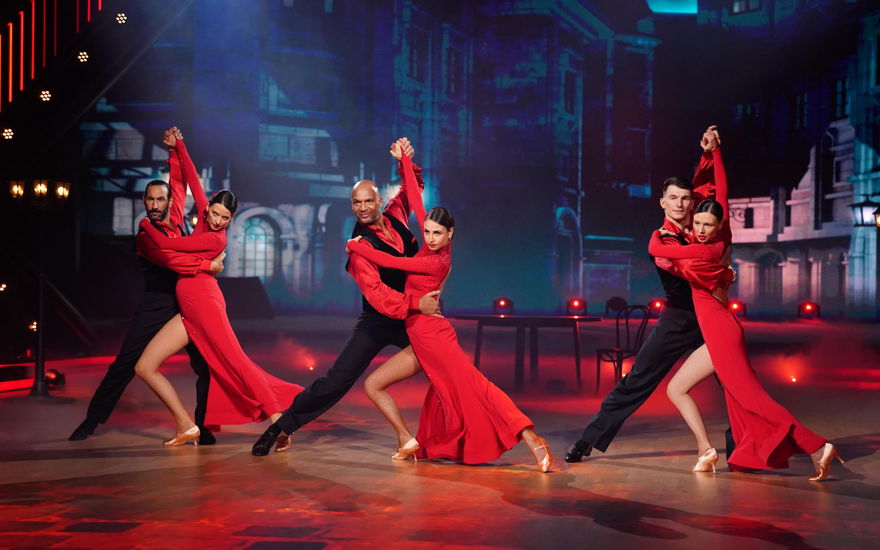"Let's Dance"-Kandidaten tanzen zusammen
