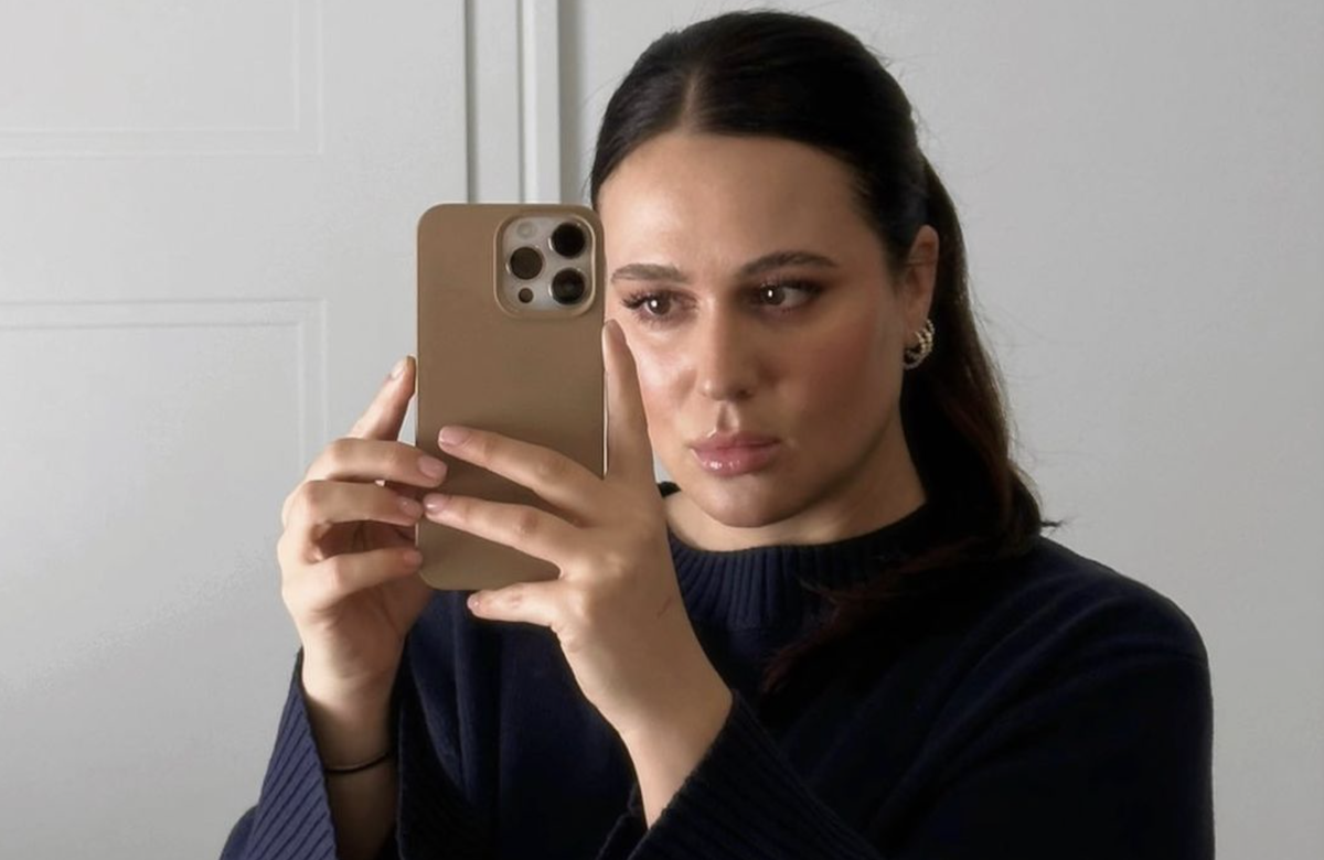 Lou Beyer Selfie auf Instagram