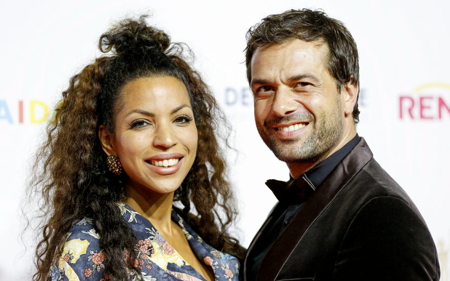 Marva Schreiber und Kai Schumann strahlen