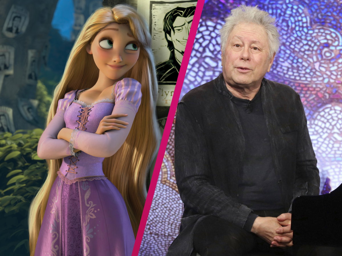 Disneys Rapunzel und Alan Menken