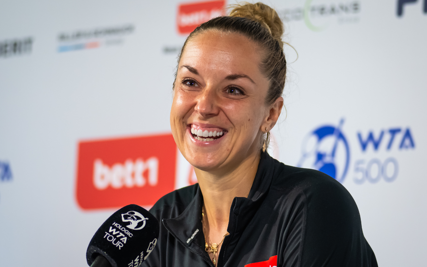 Sabine Lisicki lacht
