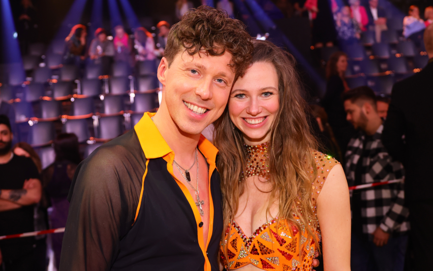 Valentin Lusin und Ann-Kathrin Bendixen bei "Let's Dance"