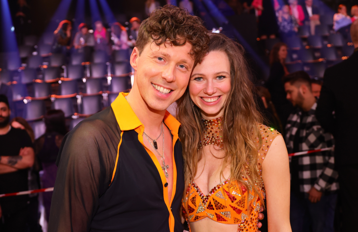 Valentin Lusin und Ann-Kathrin Bendixen bei "Let's Dance"