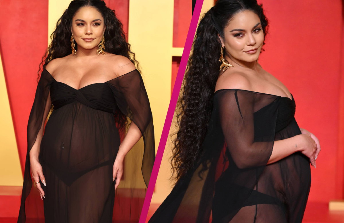 Vanessa Hudgens mit Babybauch bei der Vanity Fair Oscars Party