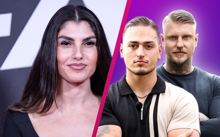 Yeliz Koc und Max Bornmann mit Paco Herb bei "The 50"