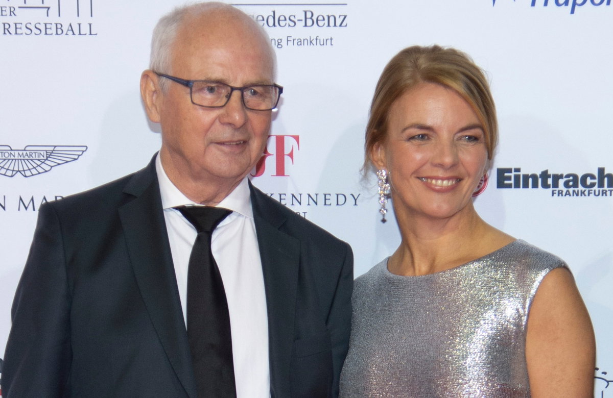Bernd Hölzenbein mit seiner Tochter Sabrina Hölzenbein im Jahr 2019