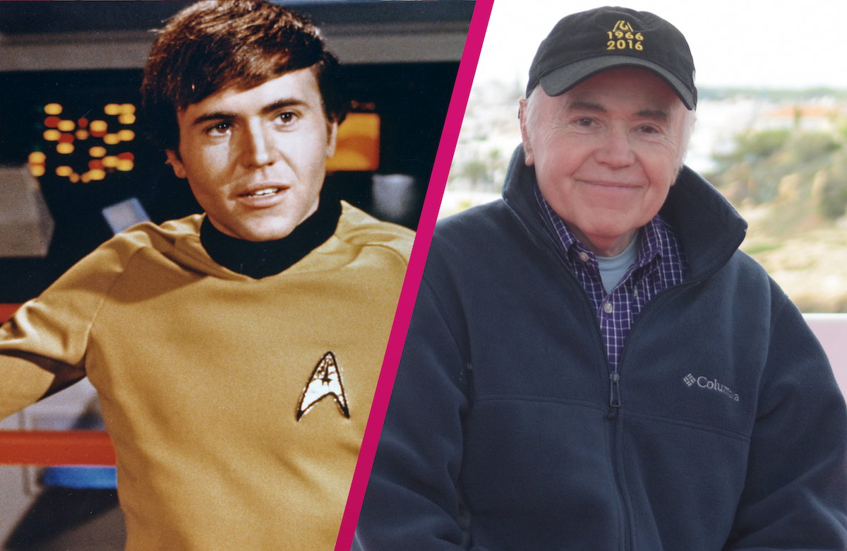 Collage Walter Koenig früher und heute