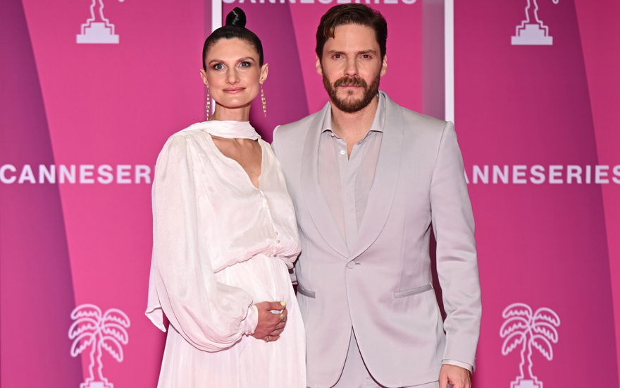 Daniel Brühl mit schwangerer Frau Felicitas in Cannes