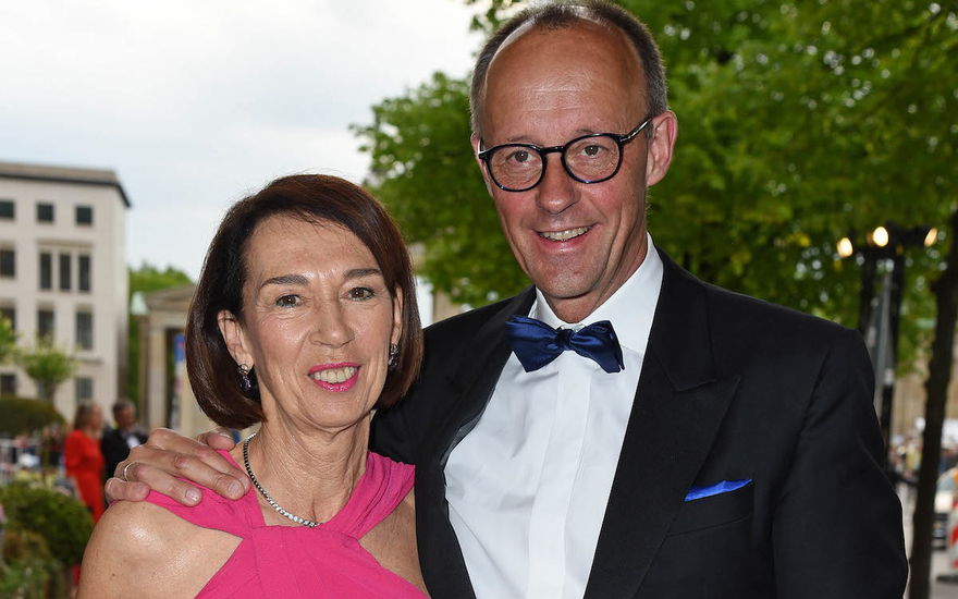 Friedrich Merz mit Ehefrau Charlotte Merz