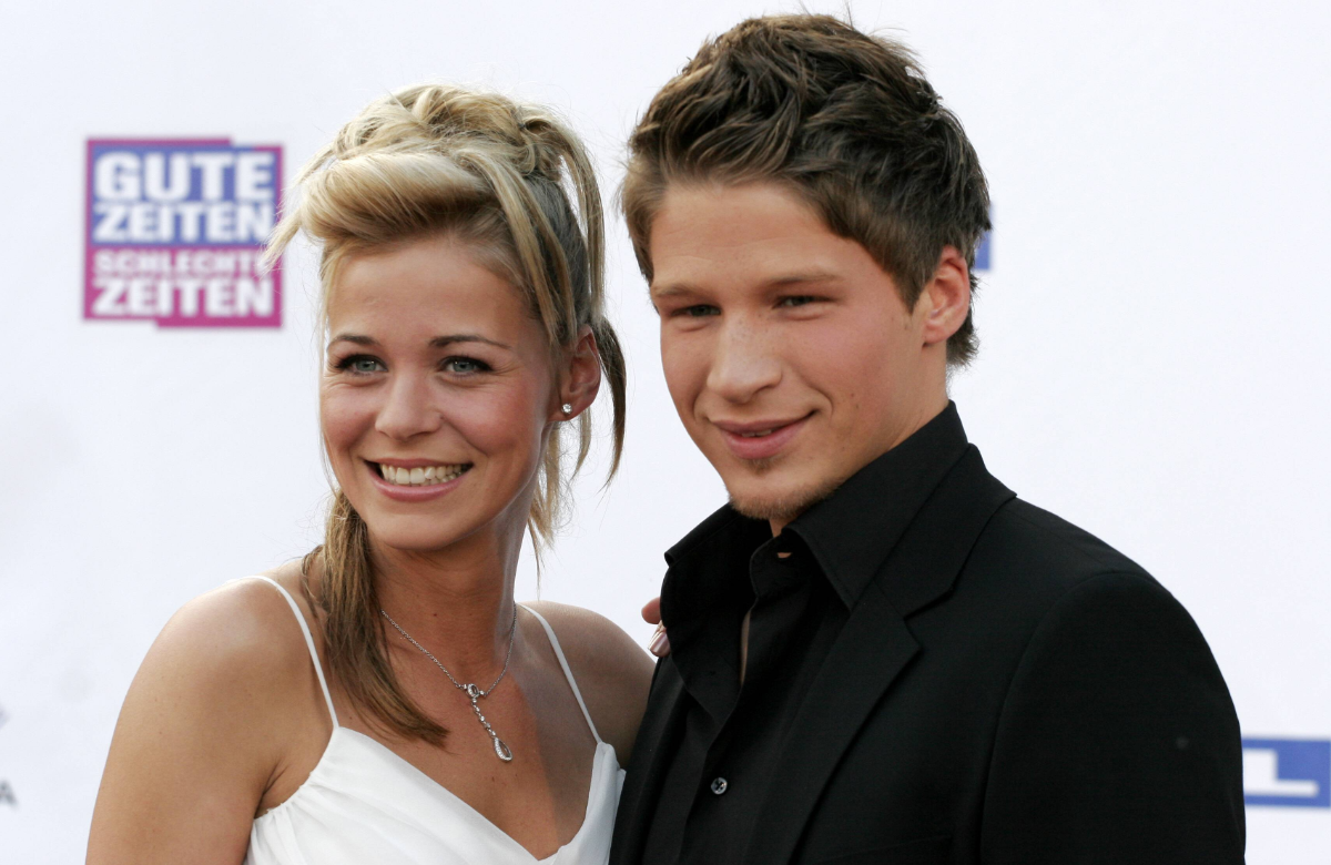Jessica Ginkel und Oliver Bender strahlen