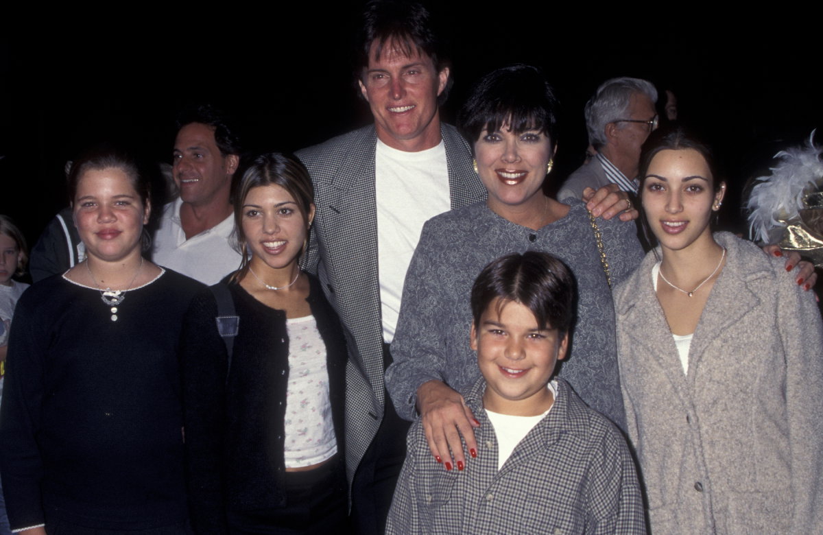 Ein altes Familienfoto der Kardashians