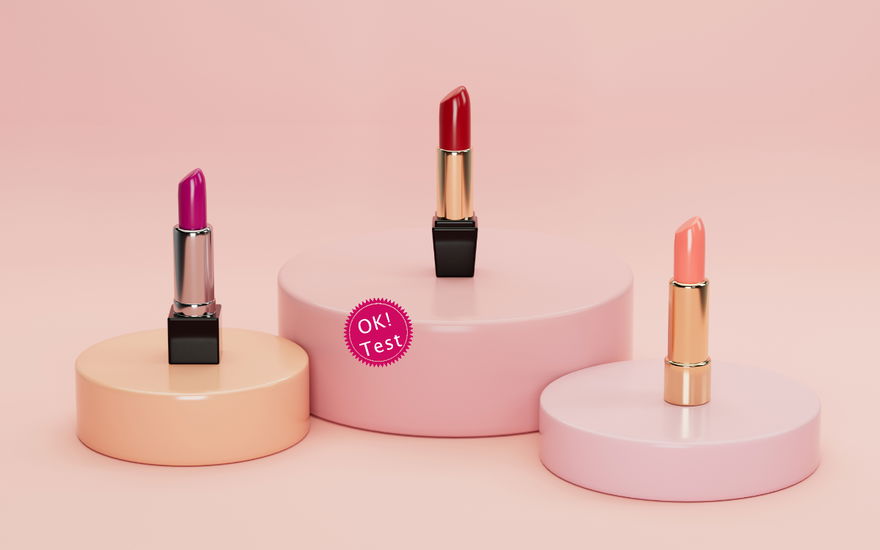 Langanhaltender Lippenstift