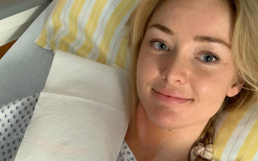 Patrice Aminati im Krankenhaus