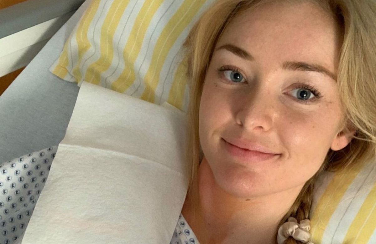 Patrice Aminati im Krankenhaus