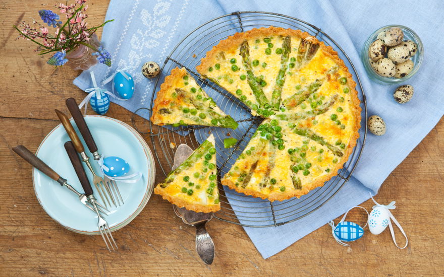 Spargelkuchen