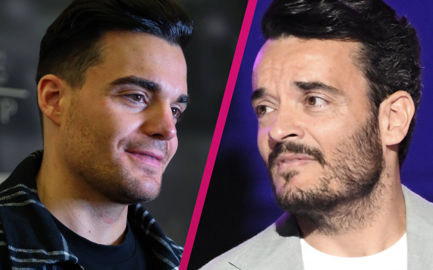 Stefano und Giovanni Zarrella schauen beide ernst
