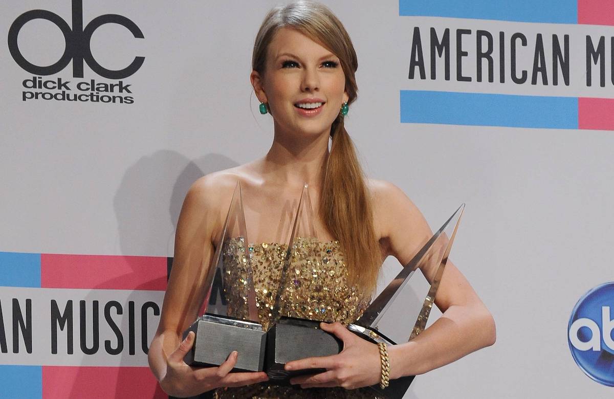 Taylor Swift 2011 mit Awards