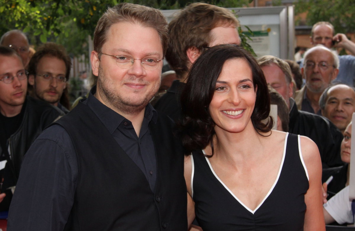 Ulrike Frank und ihr Ehemann Marc Schubring im Jahr 2003