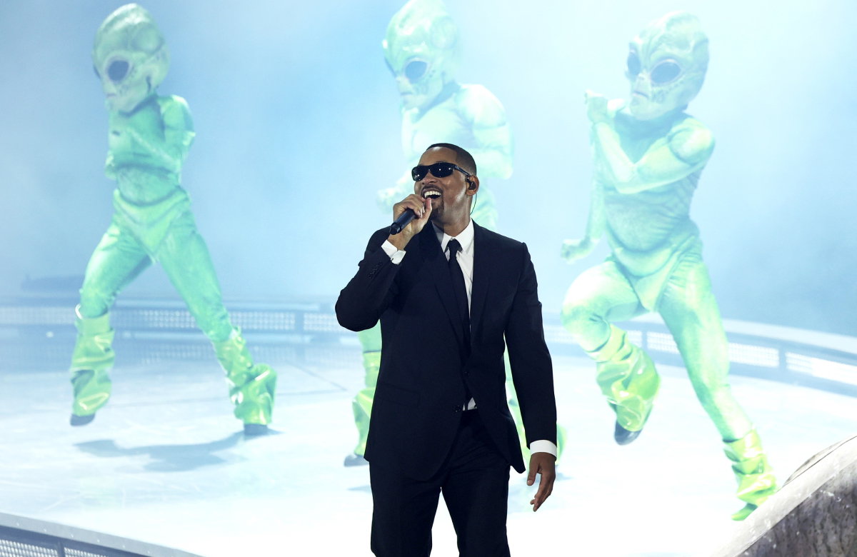 Will Smith beim Coachella-Festival 2024