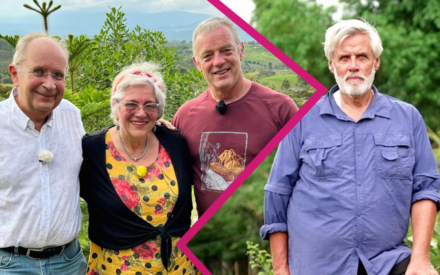 "Bauer sucht Frau International": Marisol mit Hofmännern Sytse und Frank, Andreas