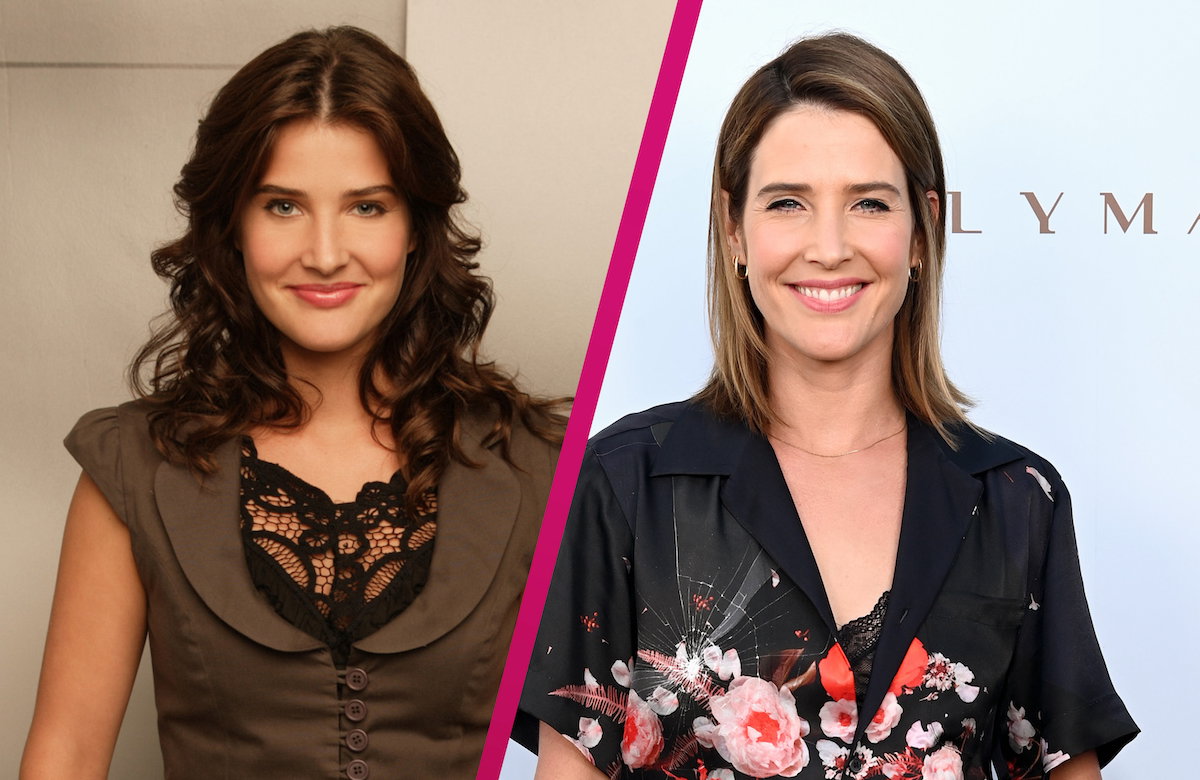 Collage Cobie Smulders als Robin Scherbatsky in "How I met your mother"