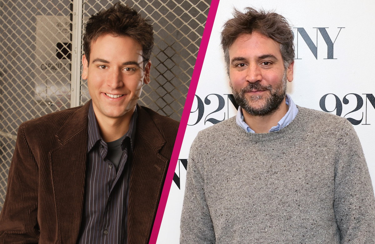 Collage Josh Radnor als Ted Mosby in "How I met your mother"