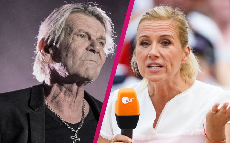 Collage Matthias Reim und Andrea Kiewel