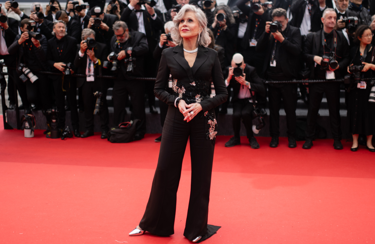Jane Fonda bei den Filmfestspielen in Cannes