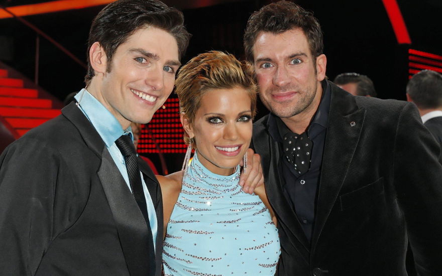 Christian Polanc, Sylvie Meis und Christian Bärens bei "Let's Dance"