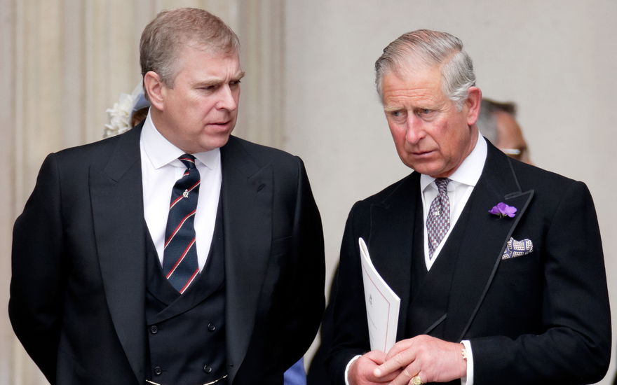 Prinz Andrew und König Charles III.