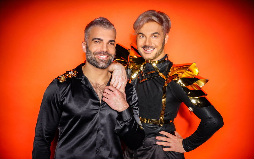 Rafi Rachek und Sam Dylan im "Sommerhaus der Stars" 2024