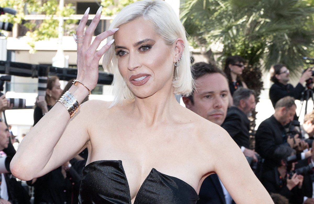 Verena Kerth auf dem Red Carpet in Cannes