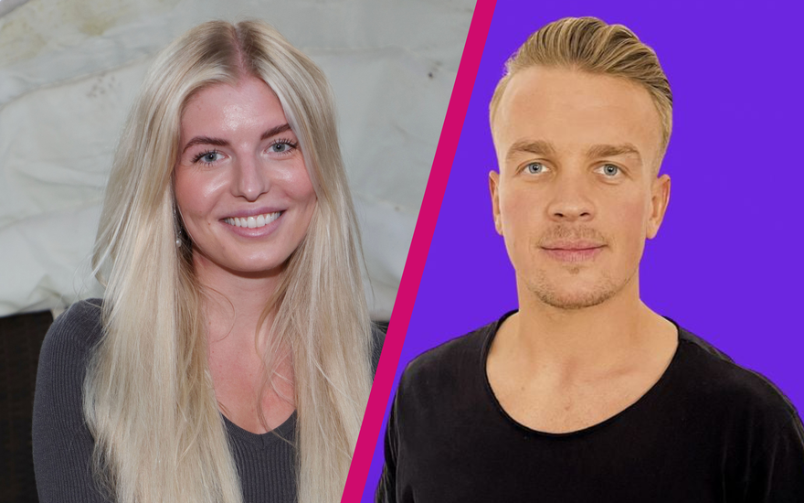 Antonia Hemmer und Xander mit Riss in der Mitte