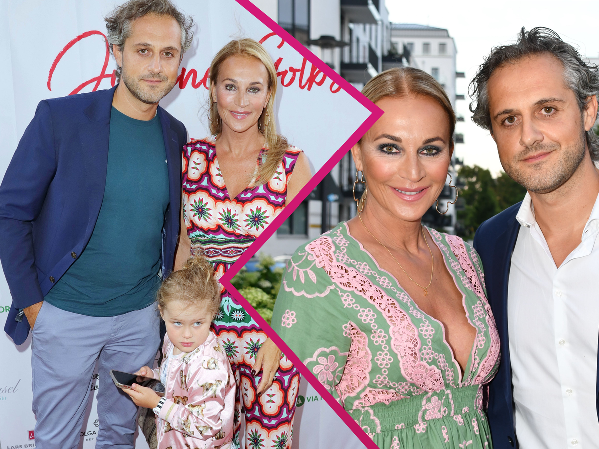 Caroline Beil & Philipp Sattler mit Tochter Ava