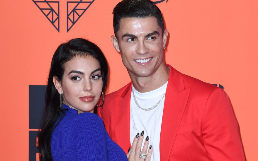 Fußballer Cristiano Ronaldo mit Freundin Georgina Rodriguez