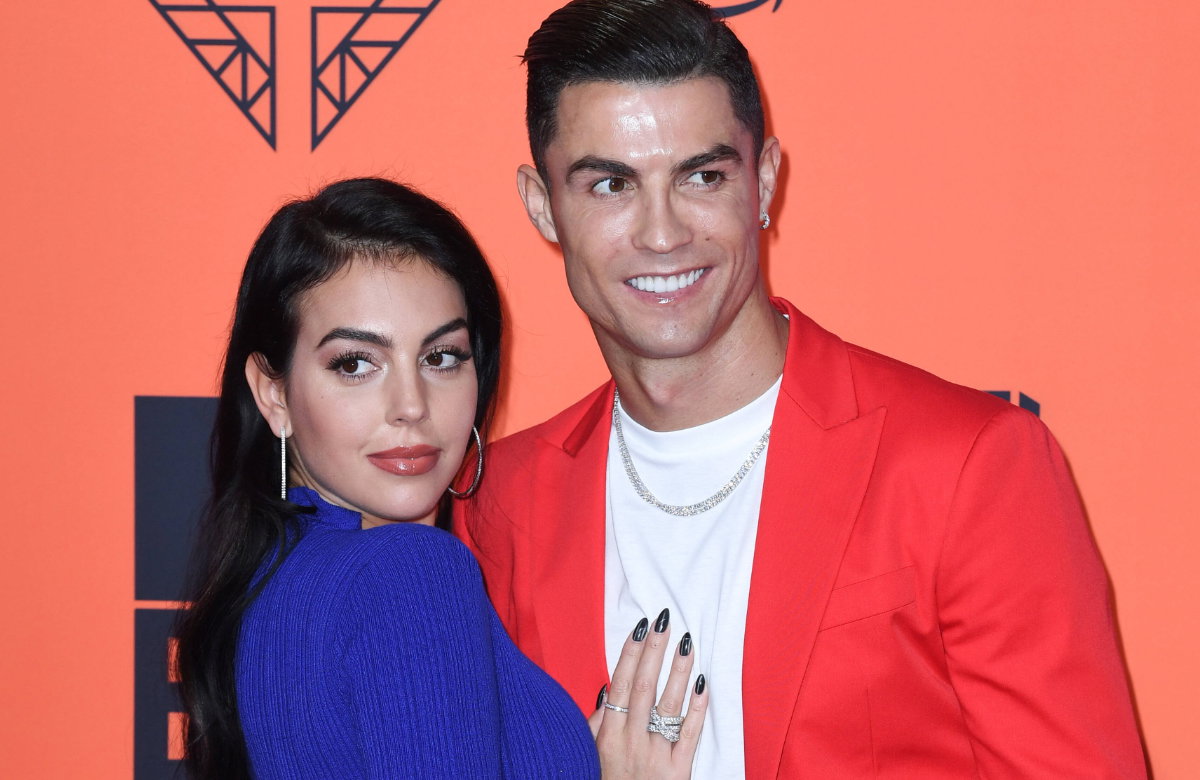Fußballer Cristiano Ronaldo mit Freundin Georgina Rodriguez