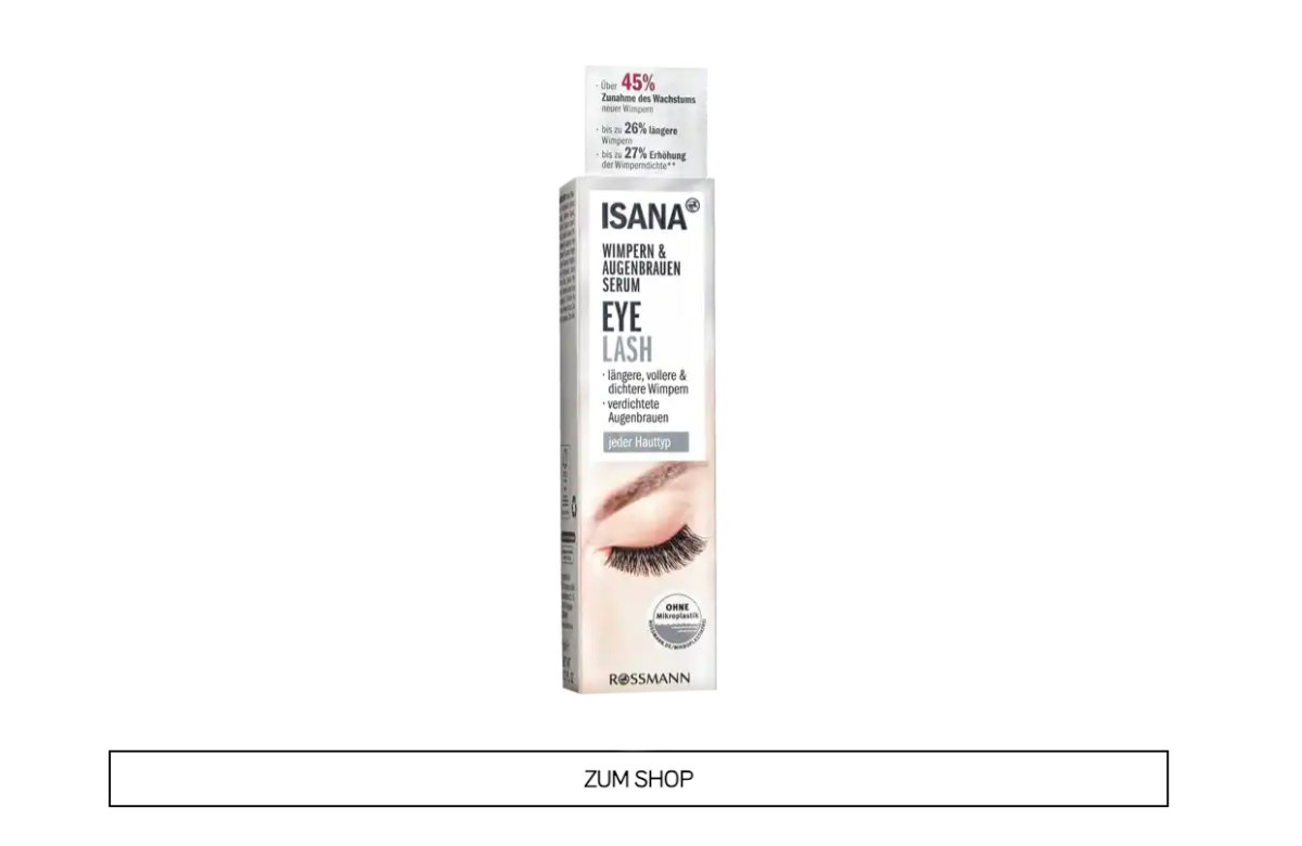 Wimpernserum von Rossmann