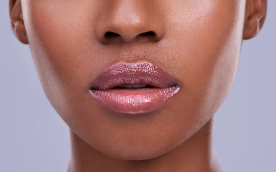 Frau Frosted Lips 90ern