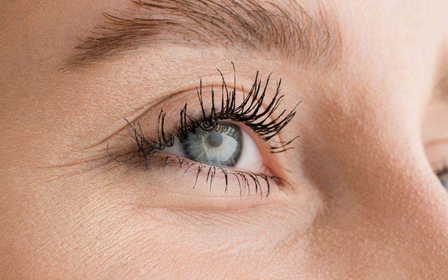 Lange Wimpern