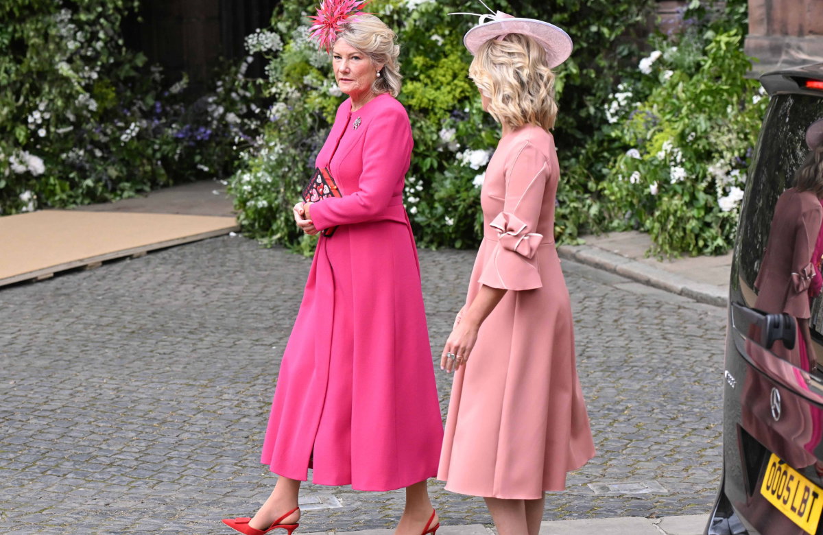 Natalia Grosvenor bei der Hochzeit von Hugh Grosvenor und Olivia Henson