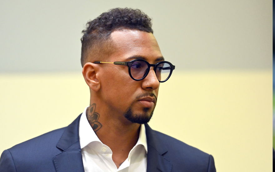 Jerome Boateng im Juni 2024 vor Gericht