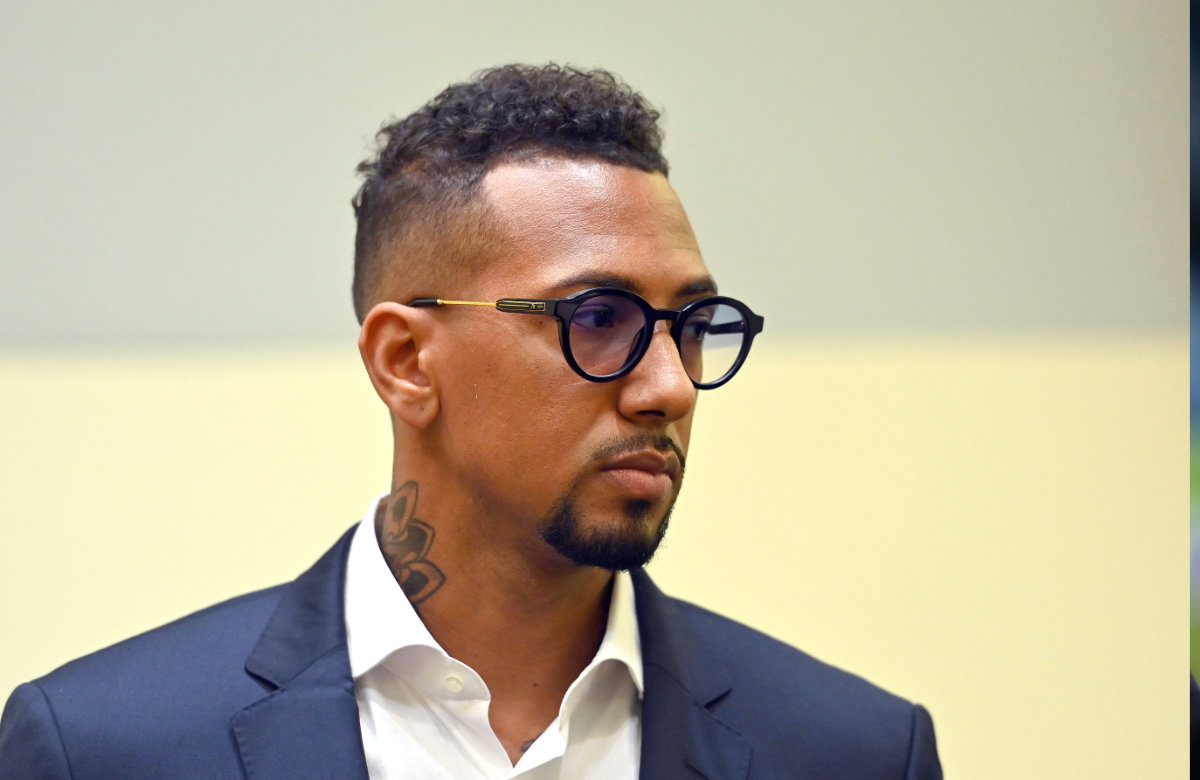 Jerome Boateng im Juni 2024 vor Gericht