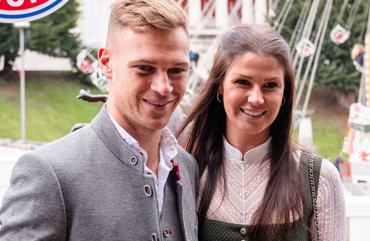 EM-Star Joshua Kimmich und Ehefrau Lina Kimmich im Jahr 2022