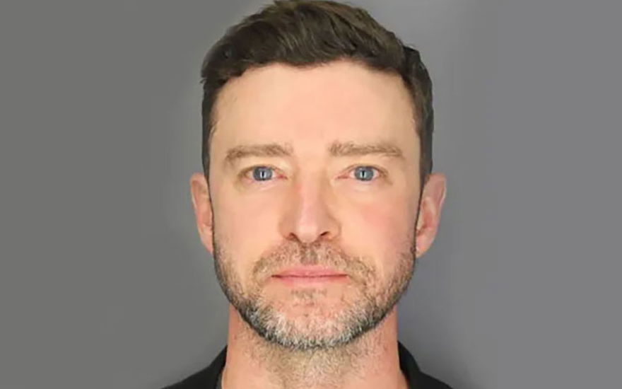 Justin Timberlake Mugshot