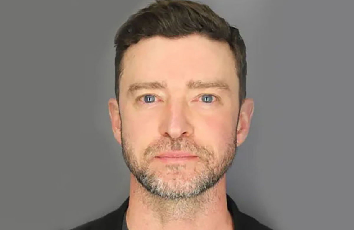Justin Timberlake Mugshot